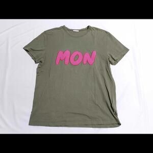 Vintage Moncler Olive Logo T-Shirt
